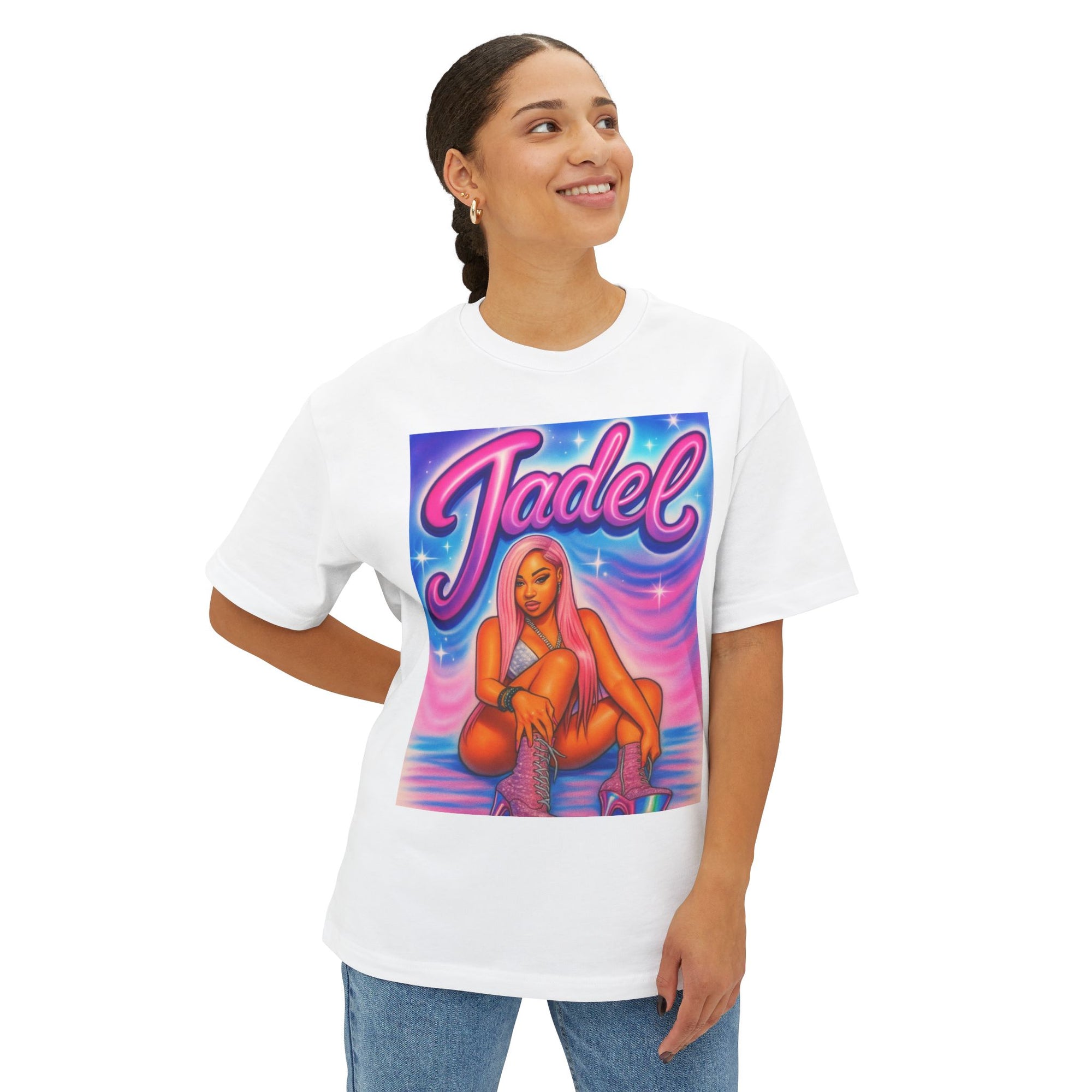 Bold Graphic Unisex Oversized Tee - JADEL Collection