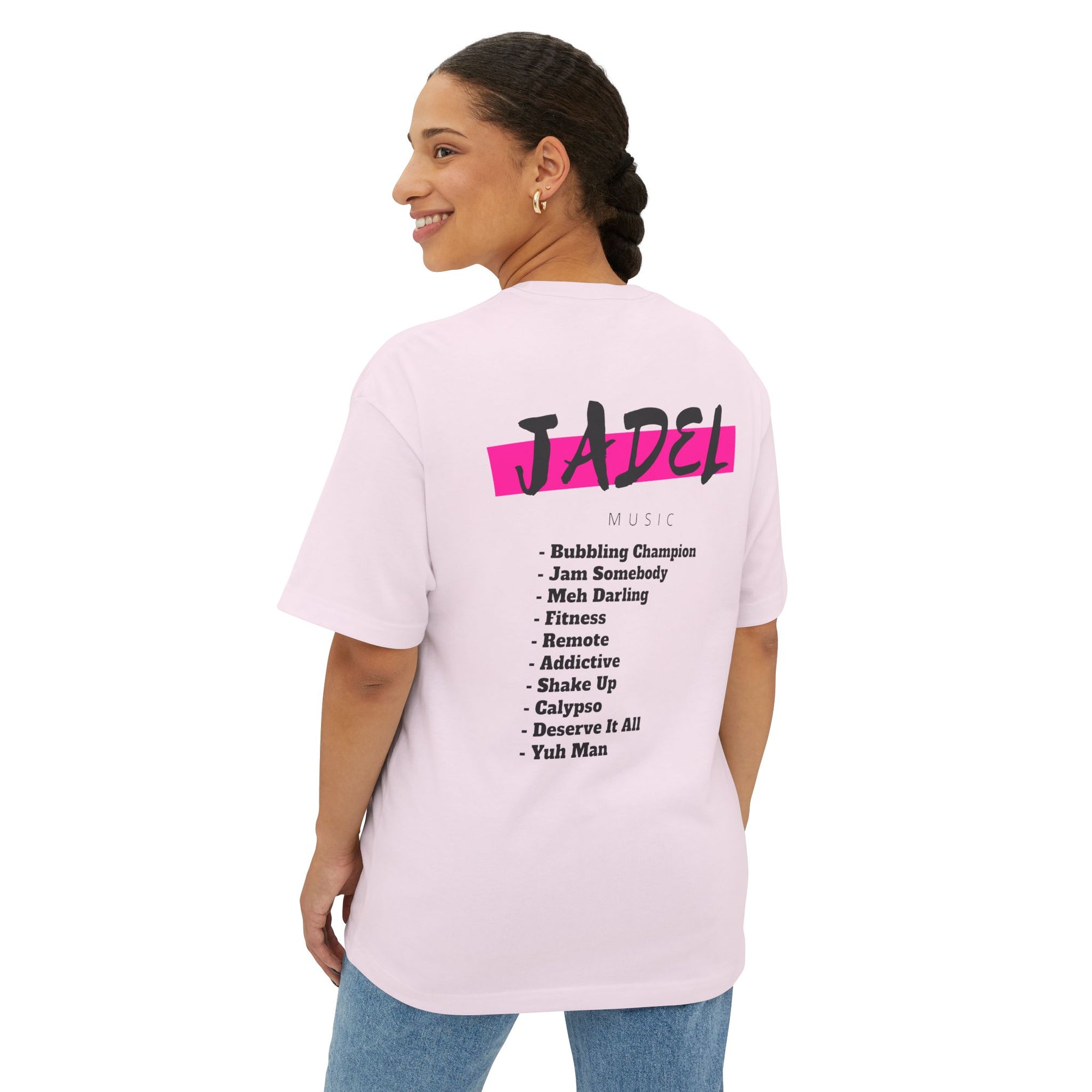 Bold Graphic Unisex Oversized Tee - JADEL Collection