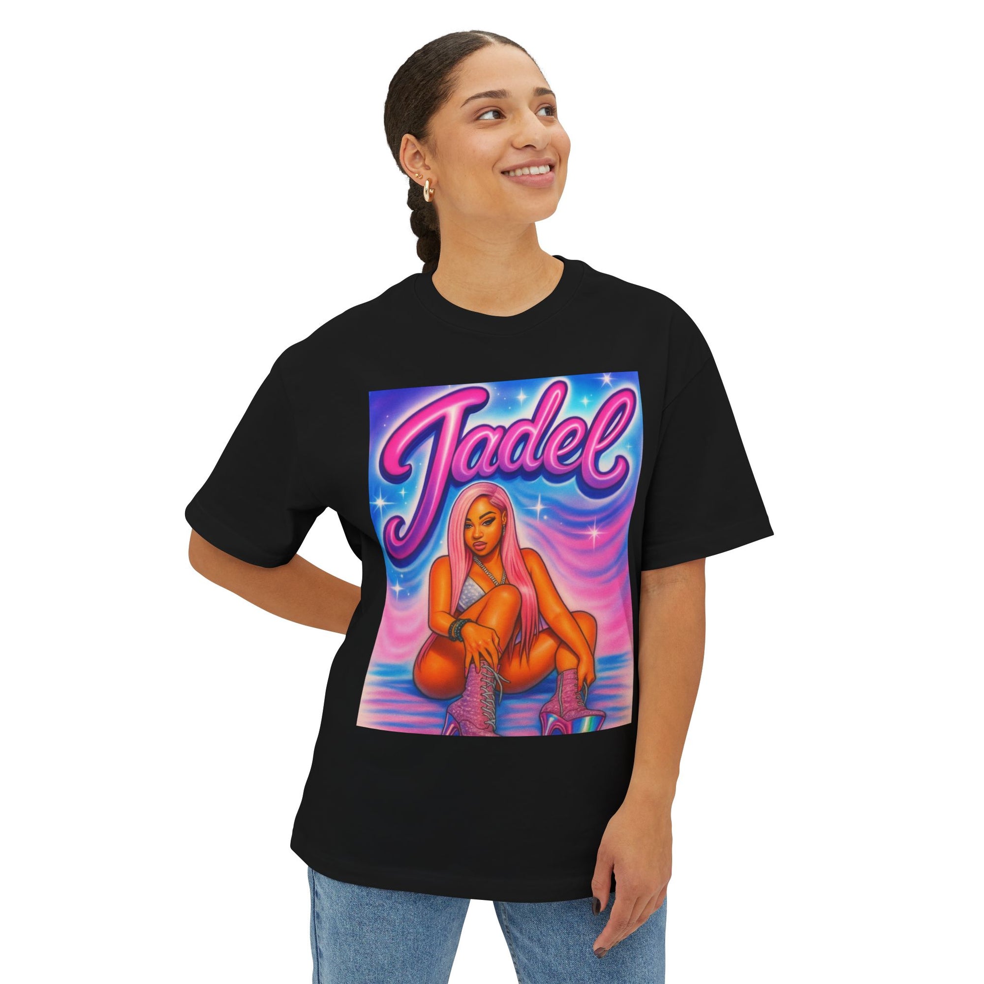 Bold Graphic Unisex Oversized Tee - JADEL Collection