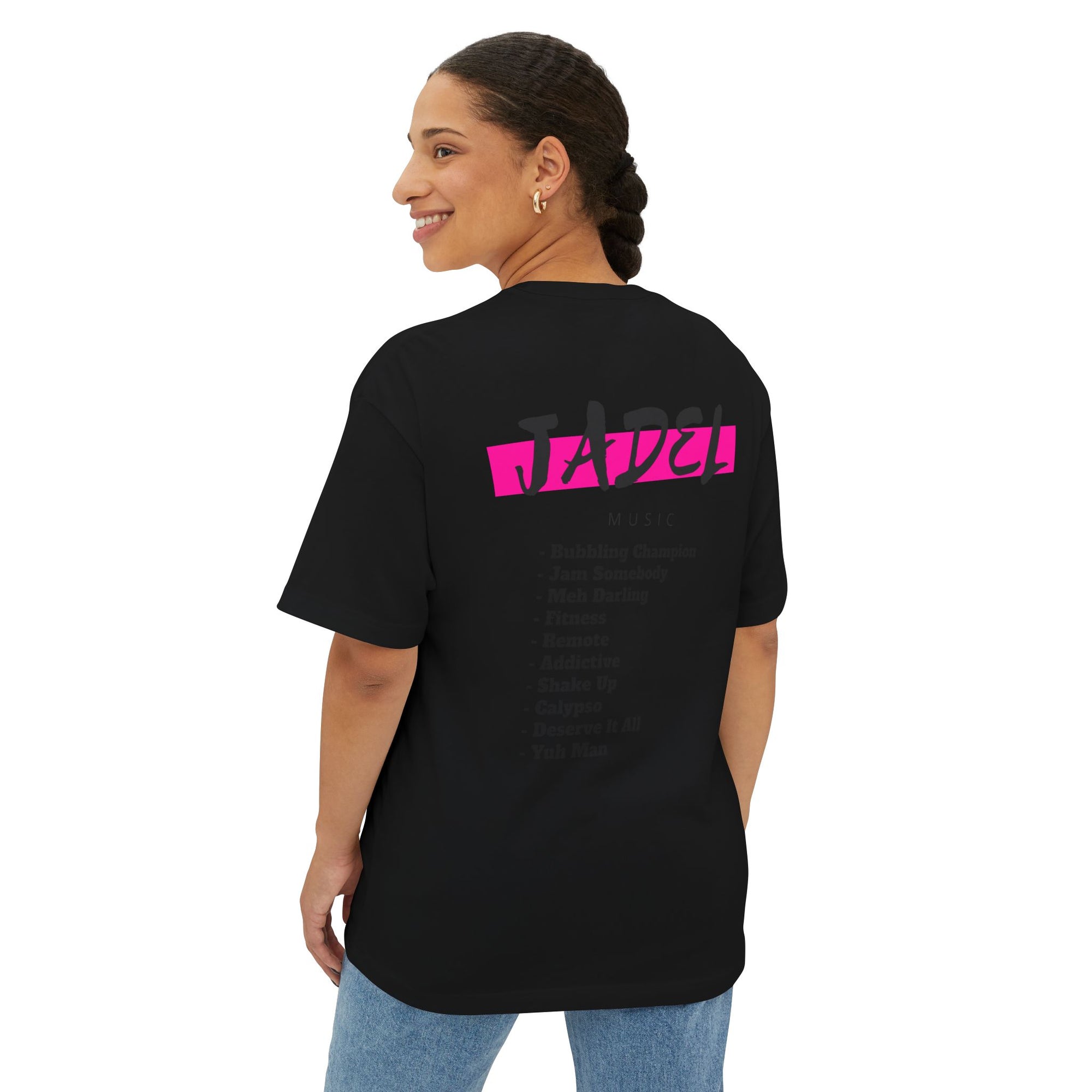 Bold Graphic Unisex Oversized Tee - JADEL Collection