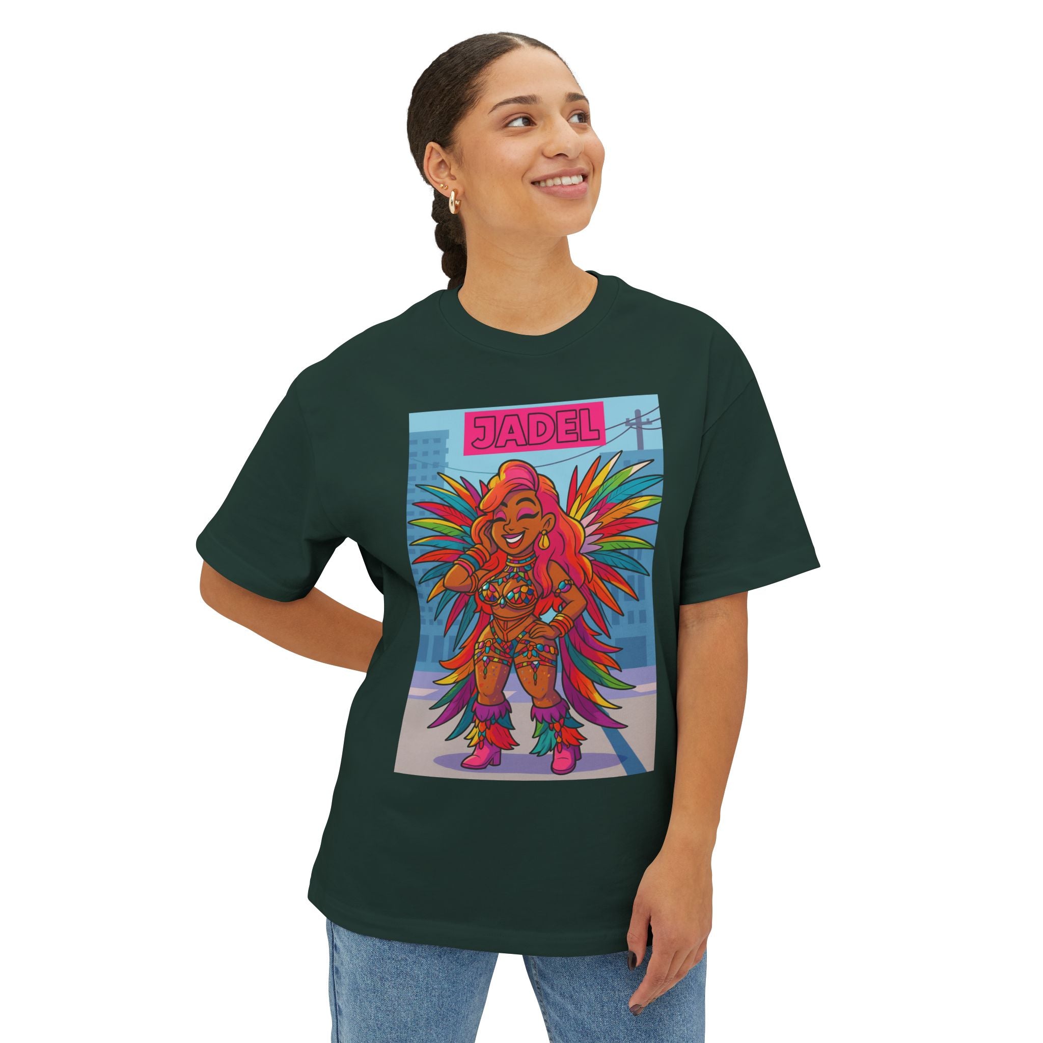 Bold Graphic Unisex Oversized Tee - JADEL Collection