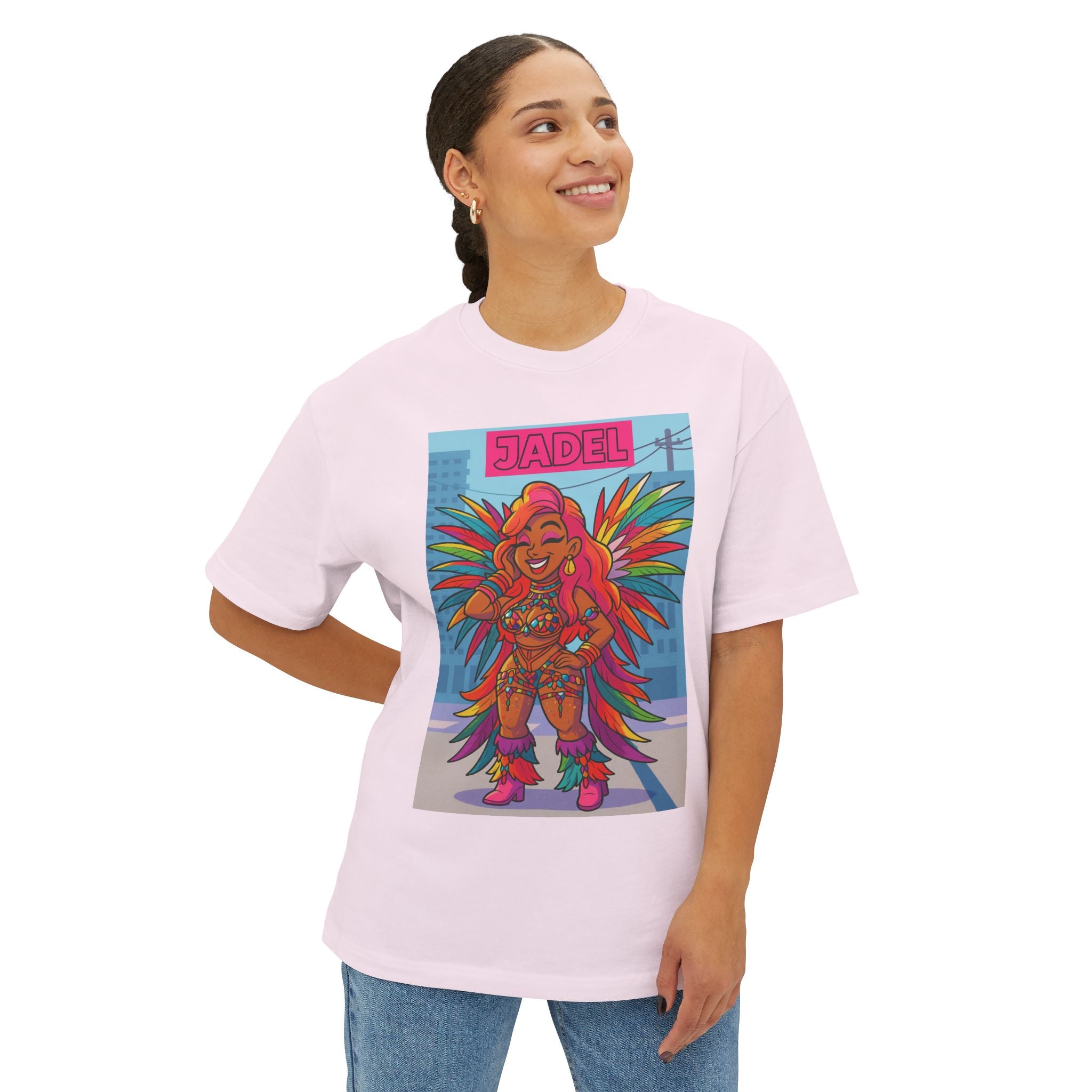 Bold Graphic Unisex Oversized Tee - JADEL Collection