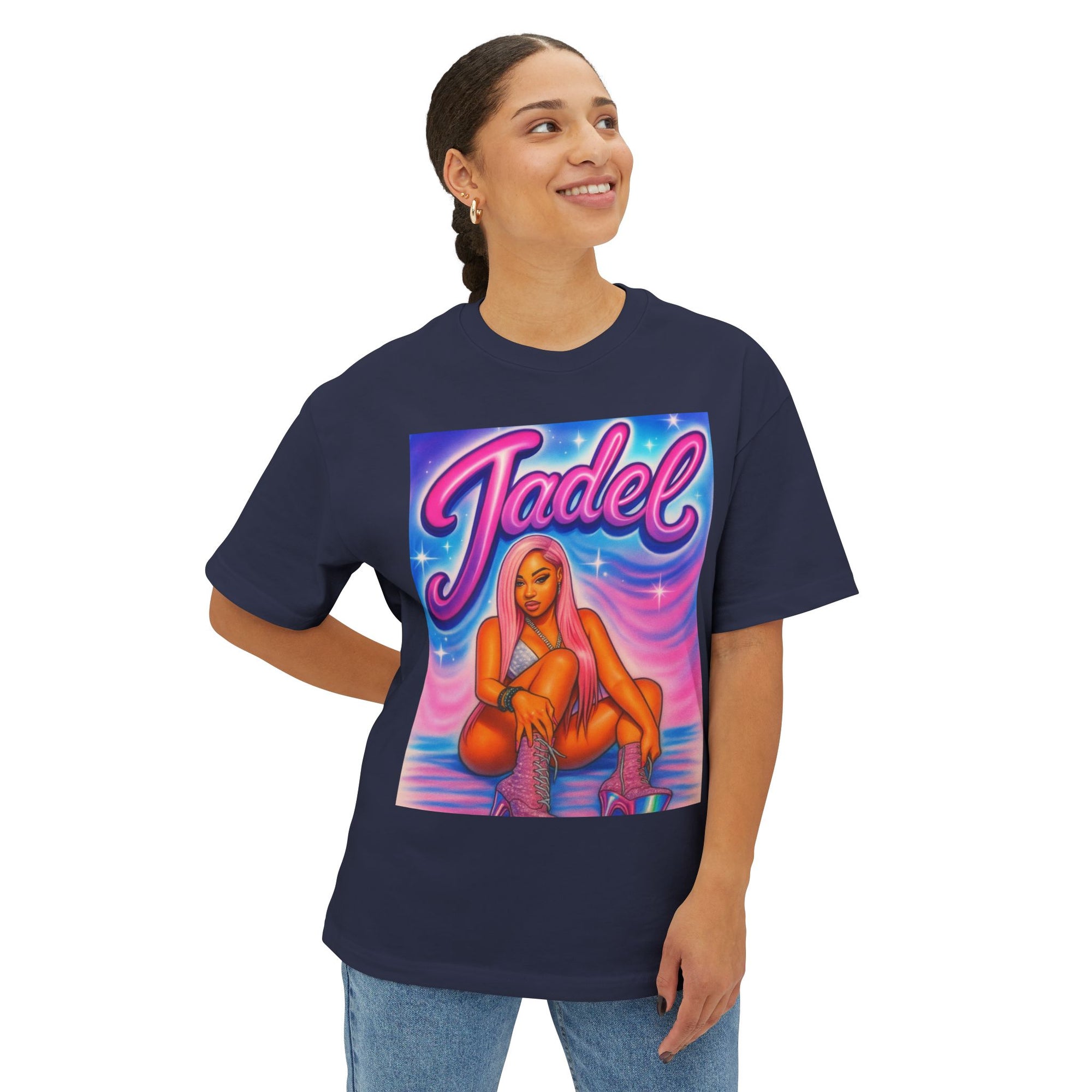 Bold Graphic Unisex Oversized Tee - JADEL Collection
