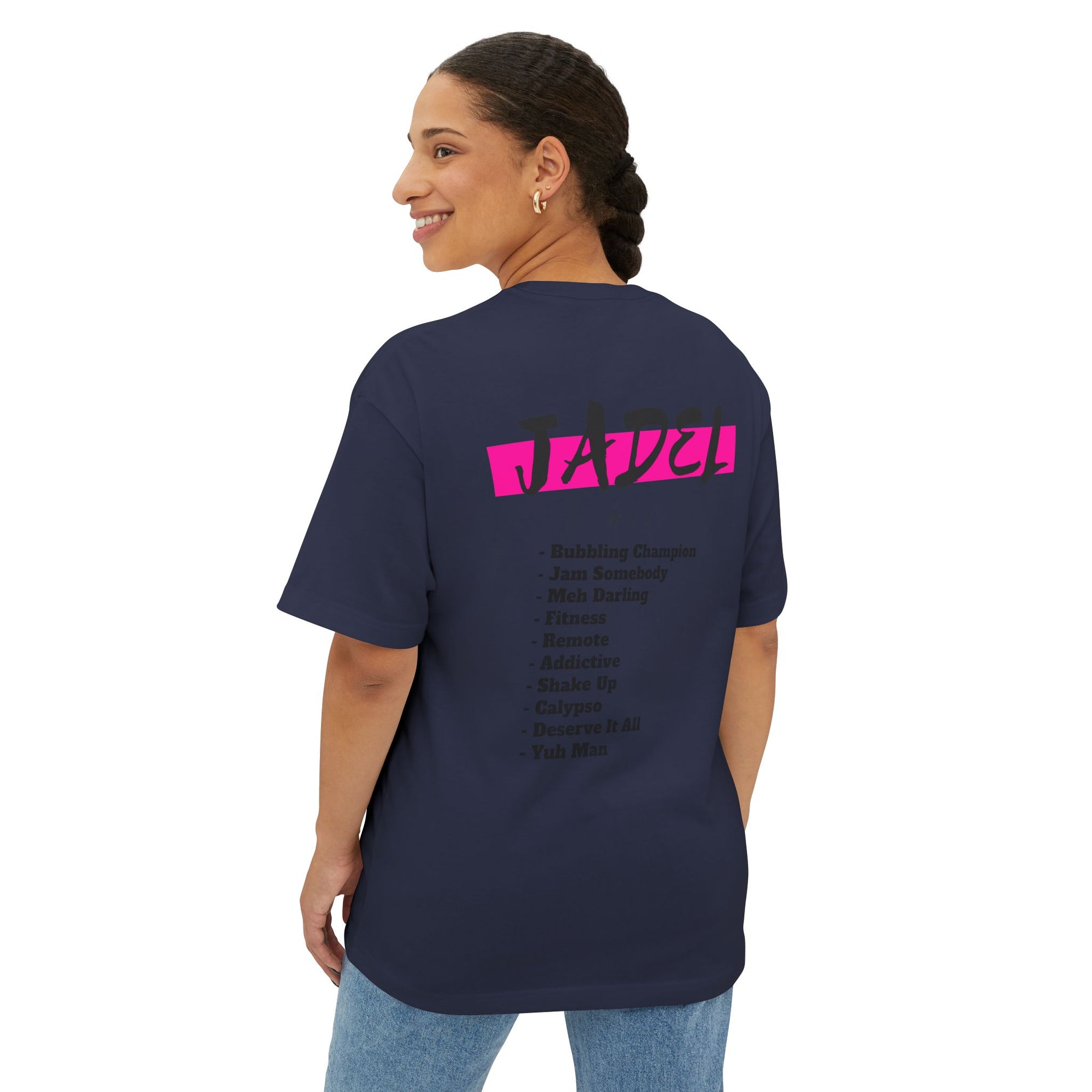 Bold Graphic Unisex Oversized Tee - JADEL Collection