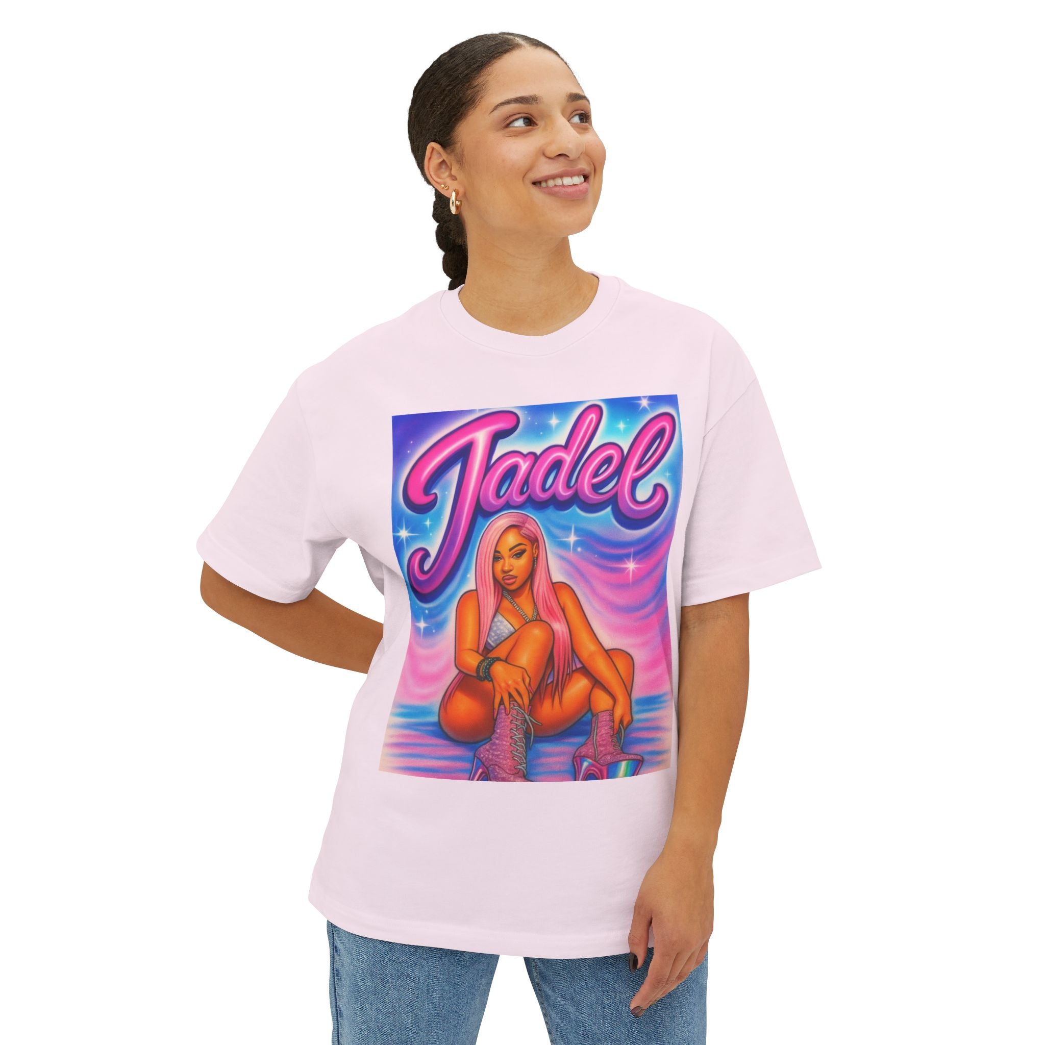 Bold Graphic Unisex Oversized Tee - JADEL Collection