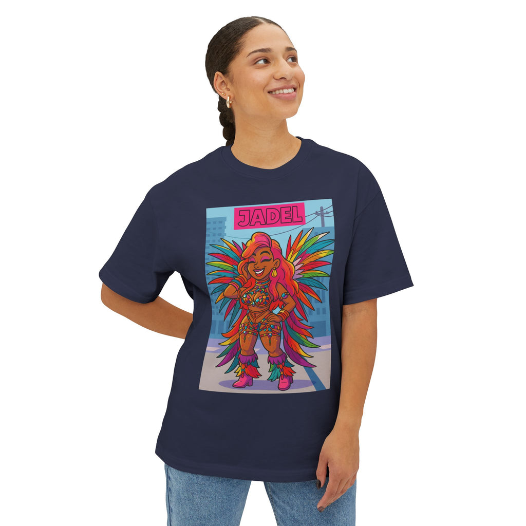 Bold Graphic Unisex Oversized Tee - JADEL Collection