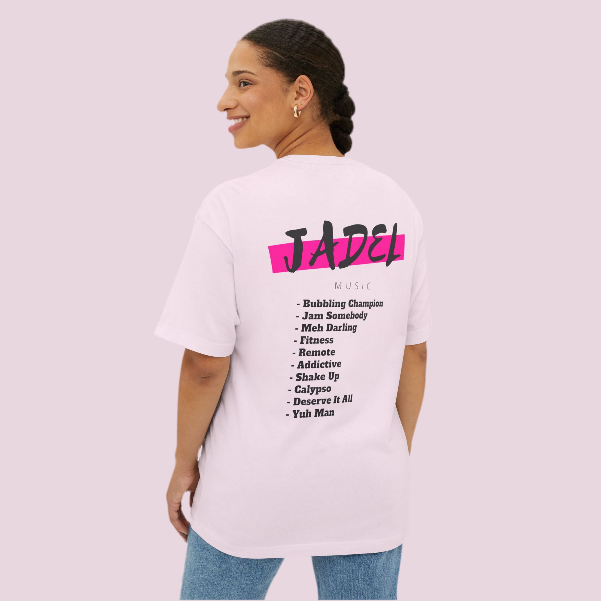 Bold Graphic Unisex Oversized Tee - JADEL Collection