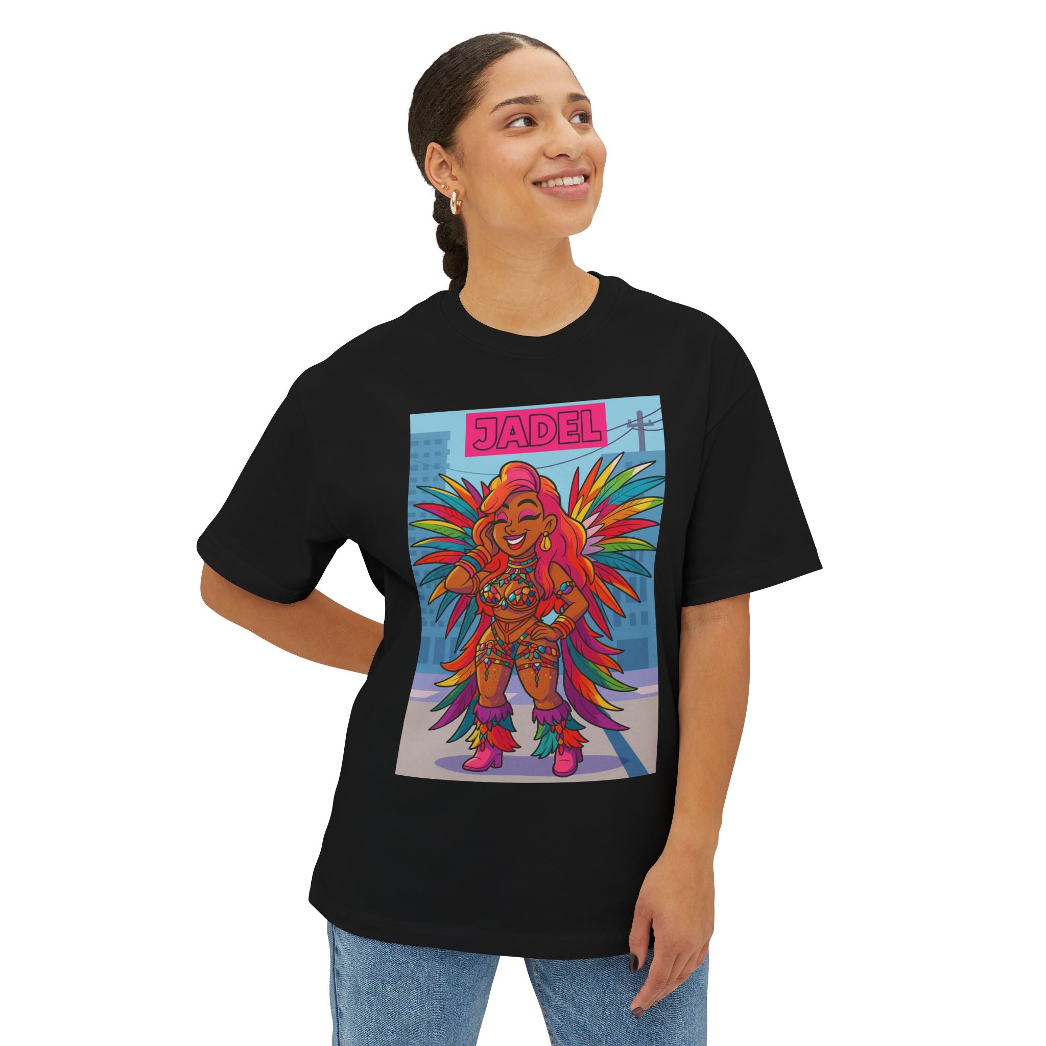 Bold Graphic Unisex Oversized Tee - JADEL Collection