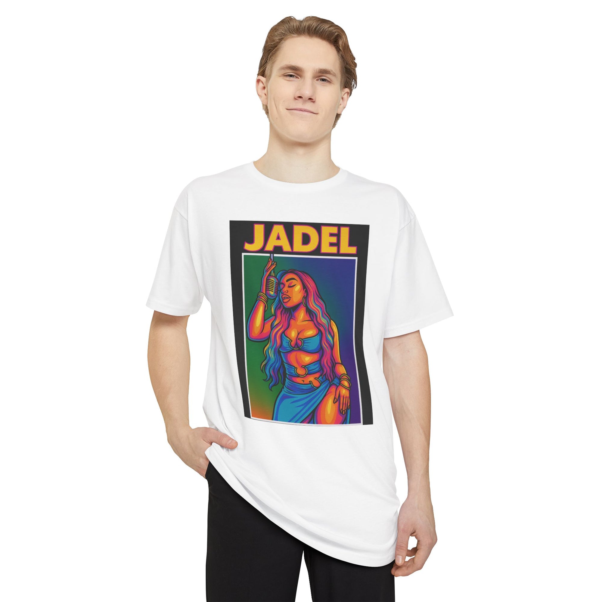 Addictive Urban Tee | Unisex Long Body Tee for Trendy Looks, Streetwear Style, Graphic T-Shirt, Gift for Fashion Lovers