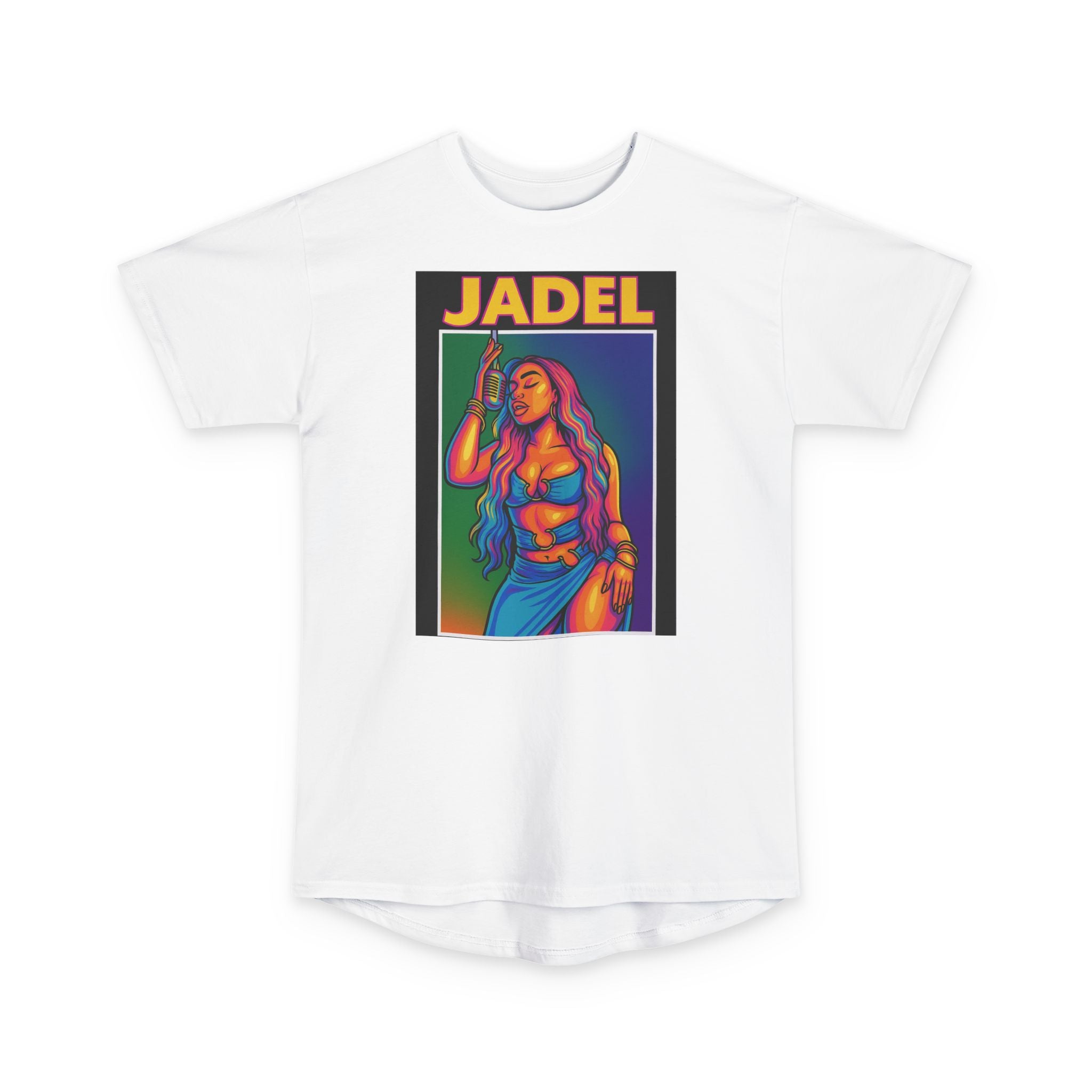 Addictive Urban Tee | Unisex Long Body Tee for Trendy Looks, Streetwear Style, Graphic T-Shirt, Gift for Fashion Lovers