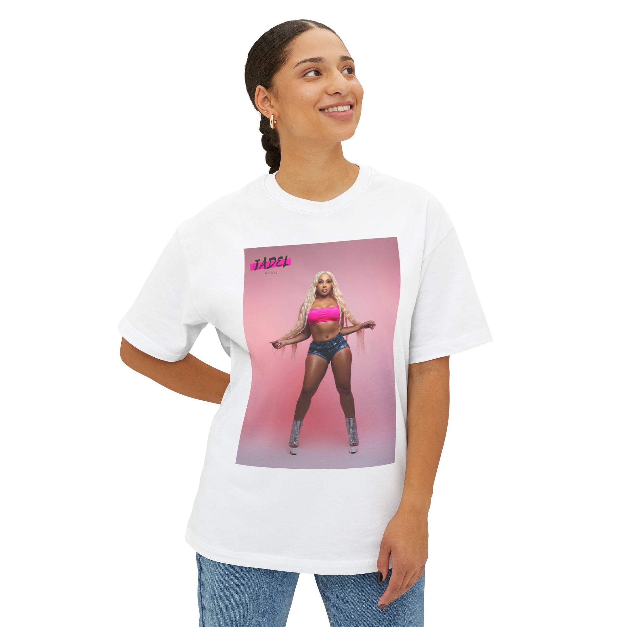 Bold Graphic Unisex Oversized Tee - JADEL Collection