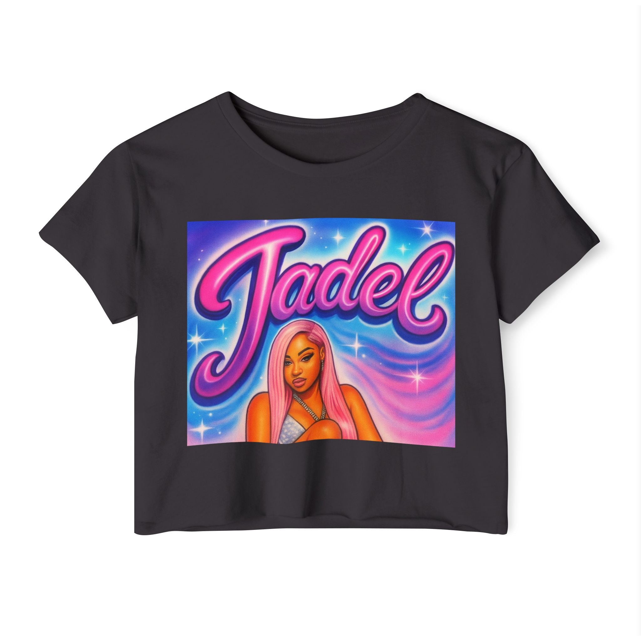 Copy of Vibrant Festival Crop Top for Women, Summer Tank, Colorful Graphic Tee, Casual Party Wear, Outdoor Concert Apparel